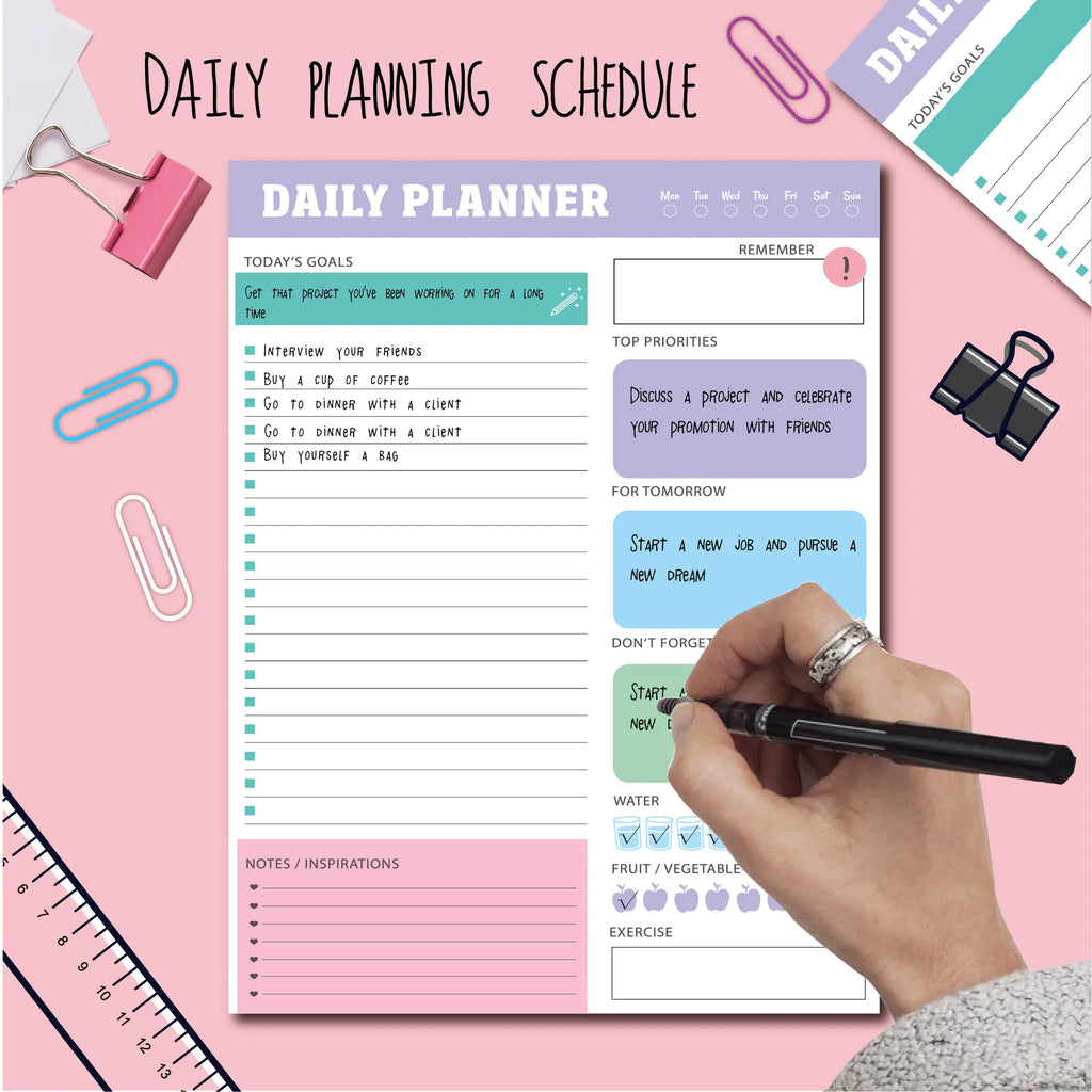 Monthly Schedule Memo Book