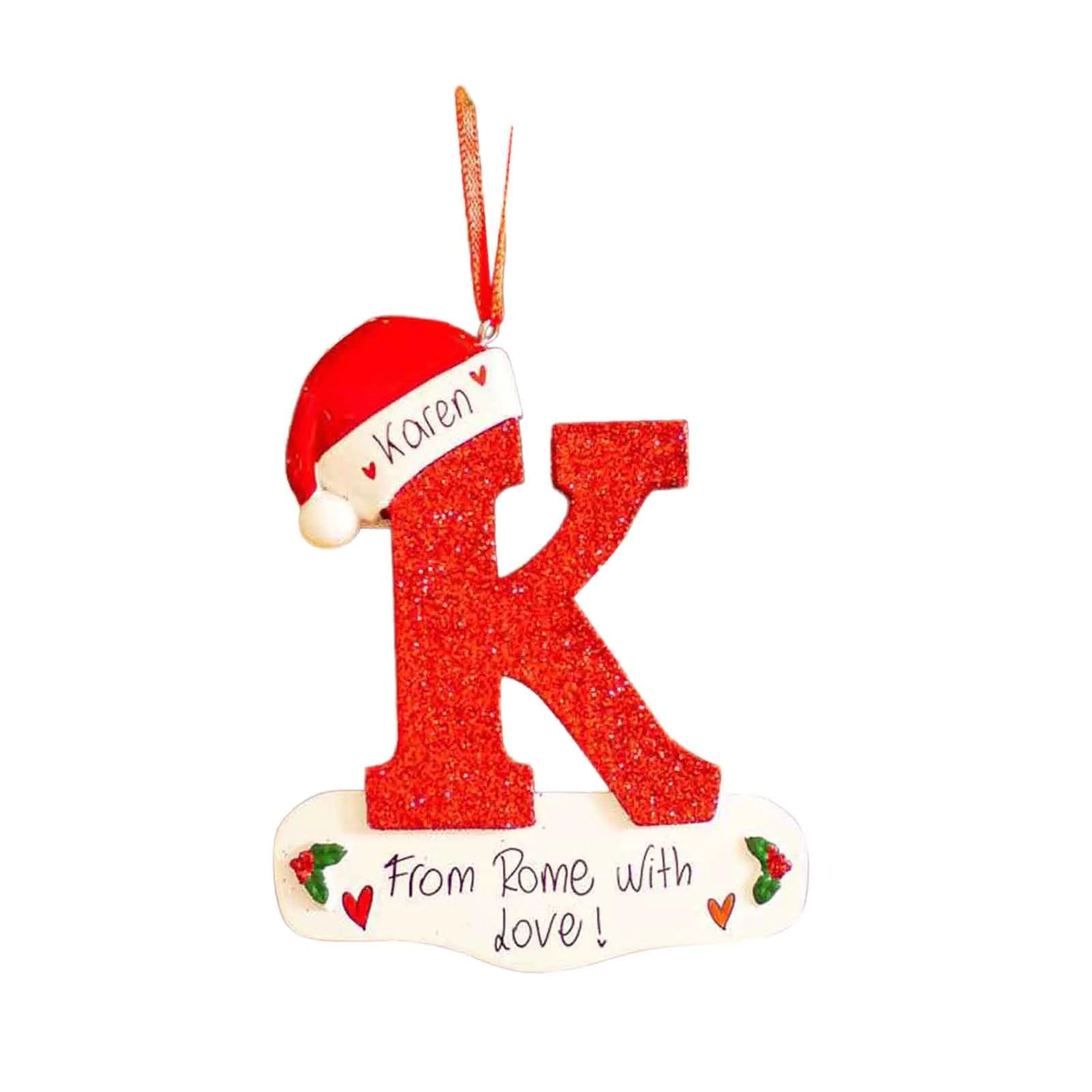 Christmas Letters Decorative Pendant