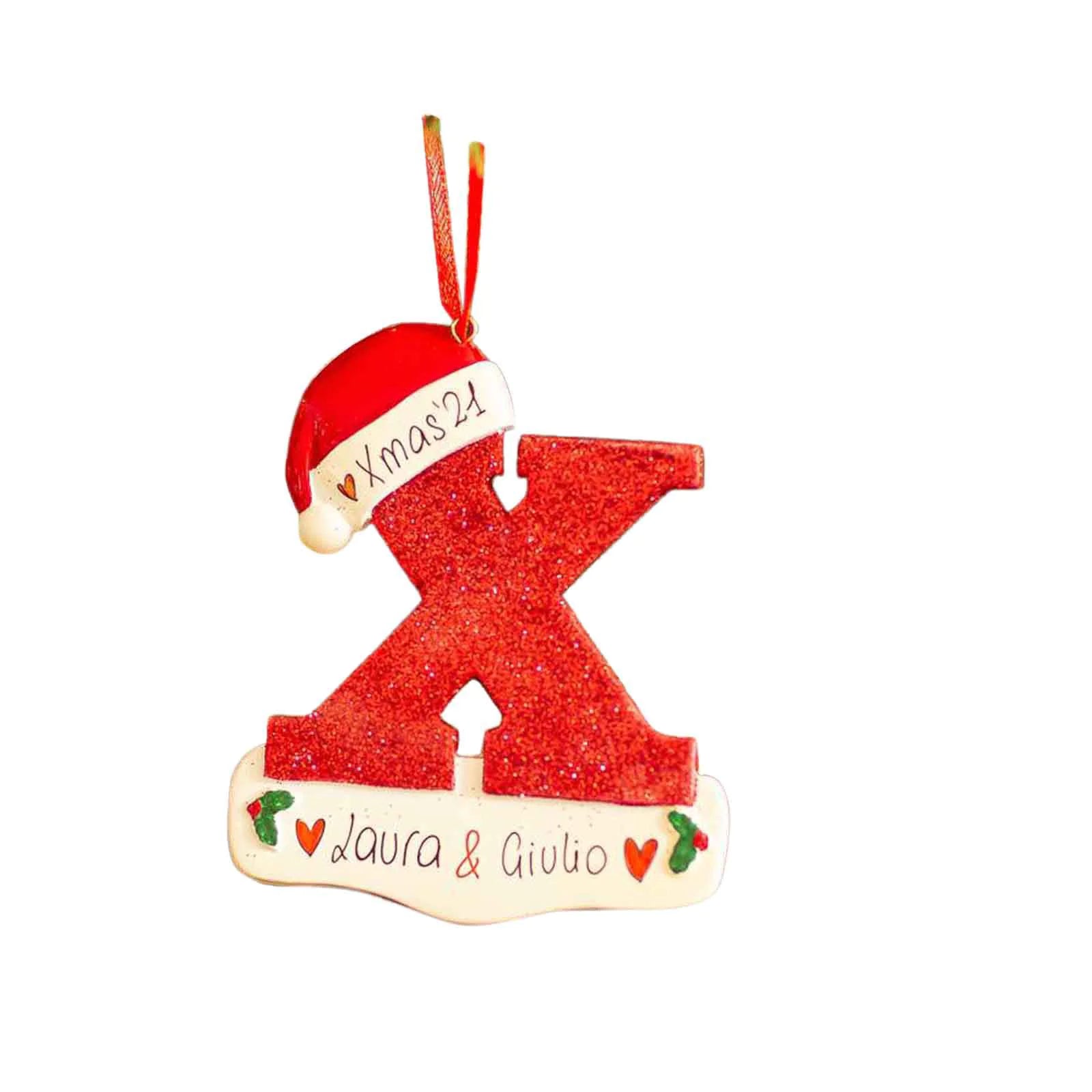Christmas Letters Decorative Pendant