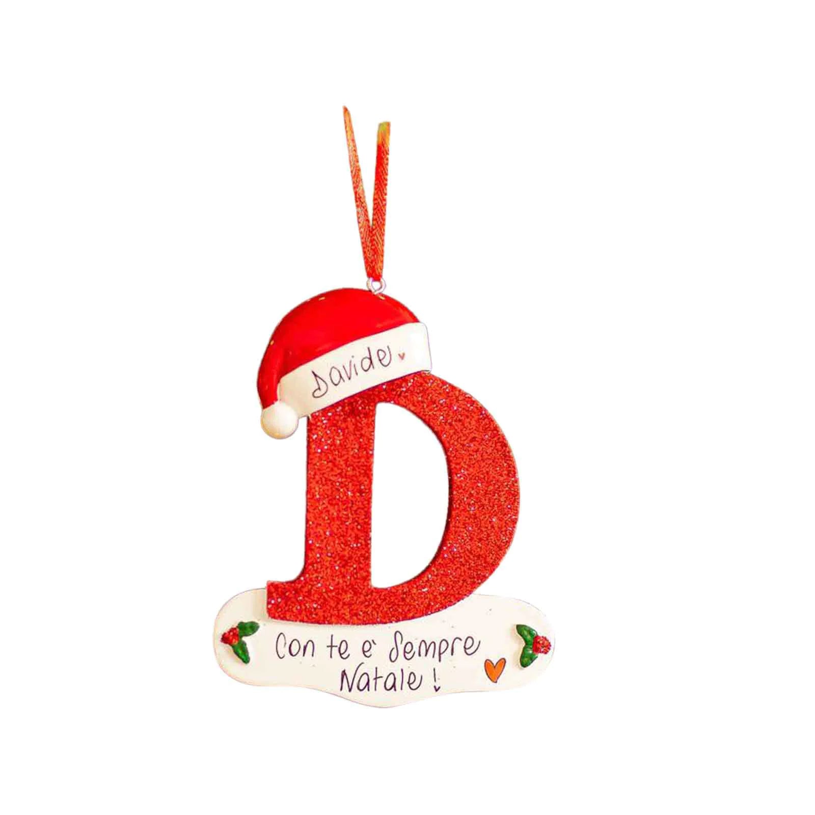 Christmas Letters Decorative Pendant