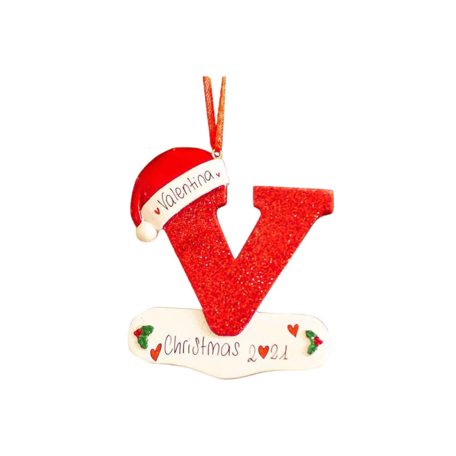 Christmas Letters Decorative Pendant