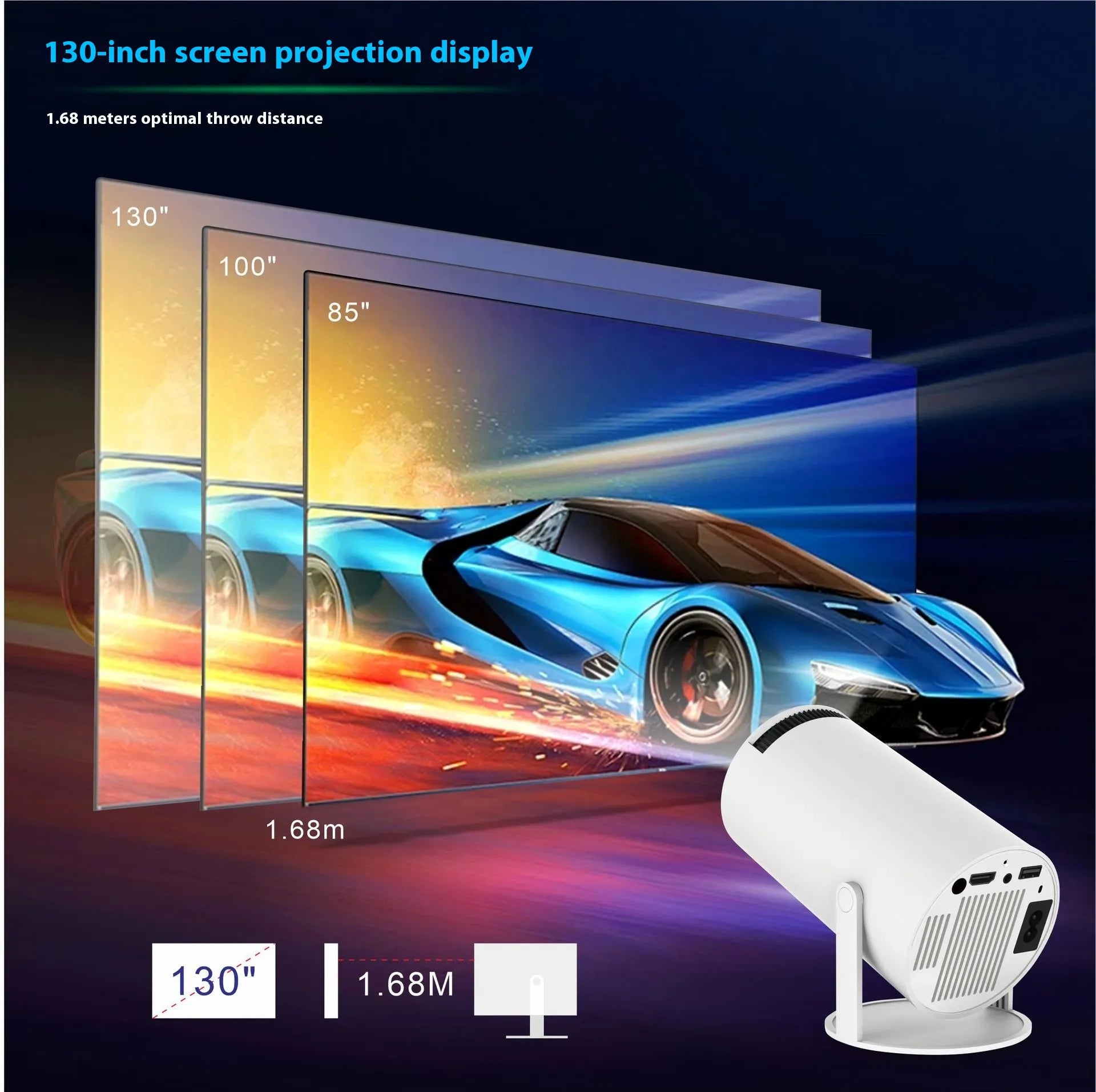 Portable Small Projector