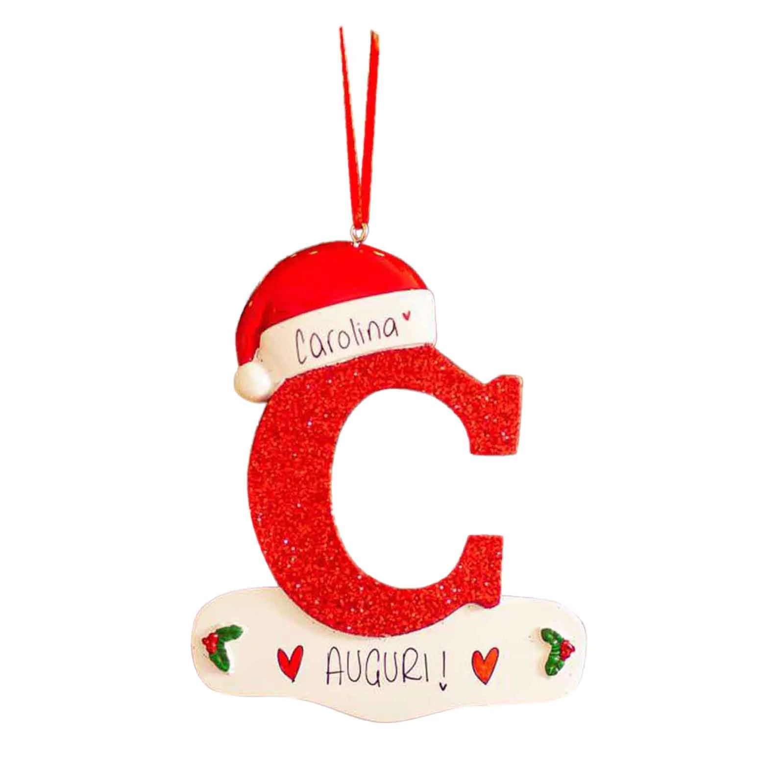 Christmas Letters Decorative Pendant