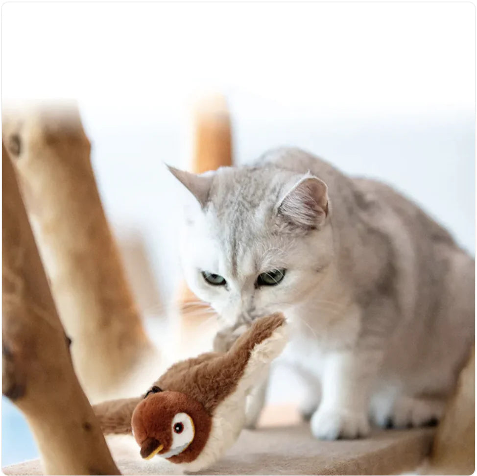 Interactive Plush Pet Toy