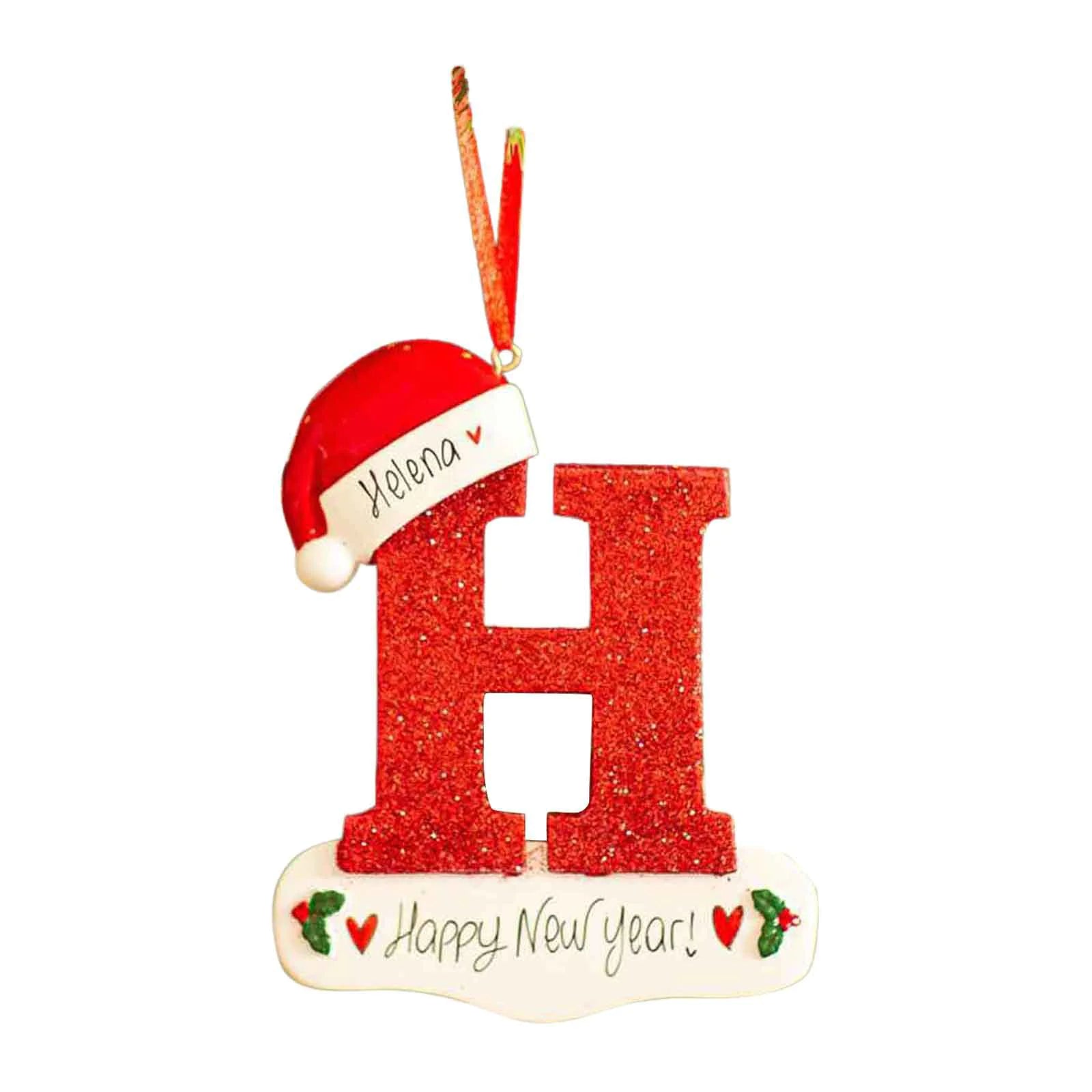 Christmas Letters Decorative Pendant