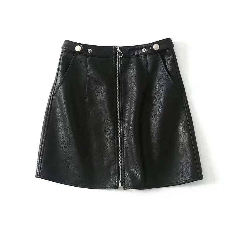 High Waist Mini Skirt