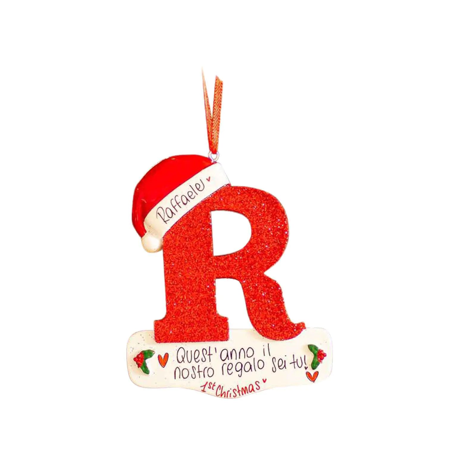 Christmas Letters Decorative Pendant