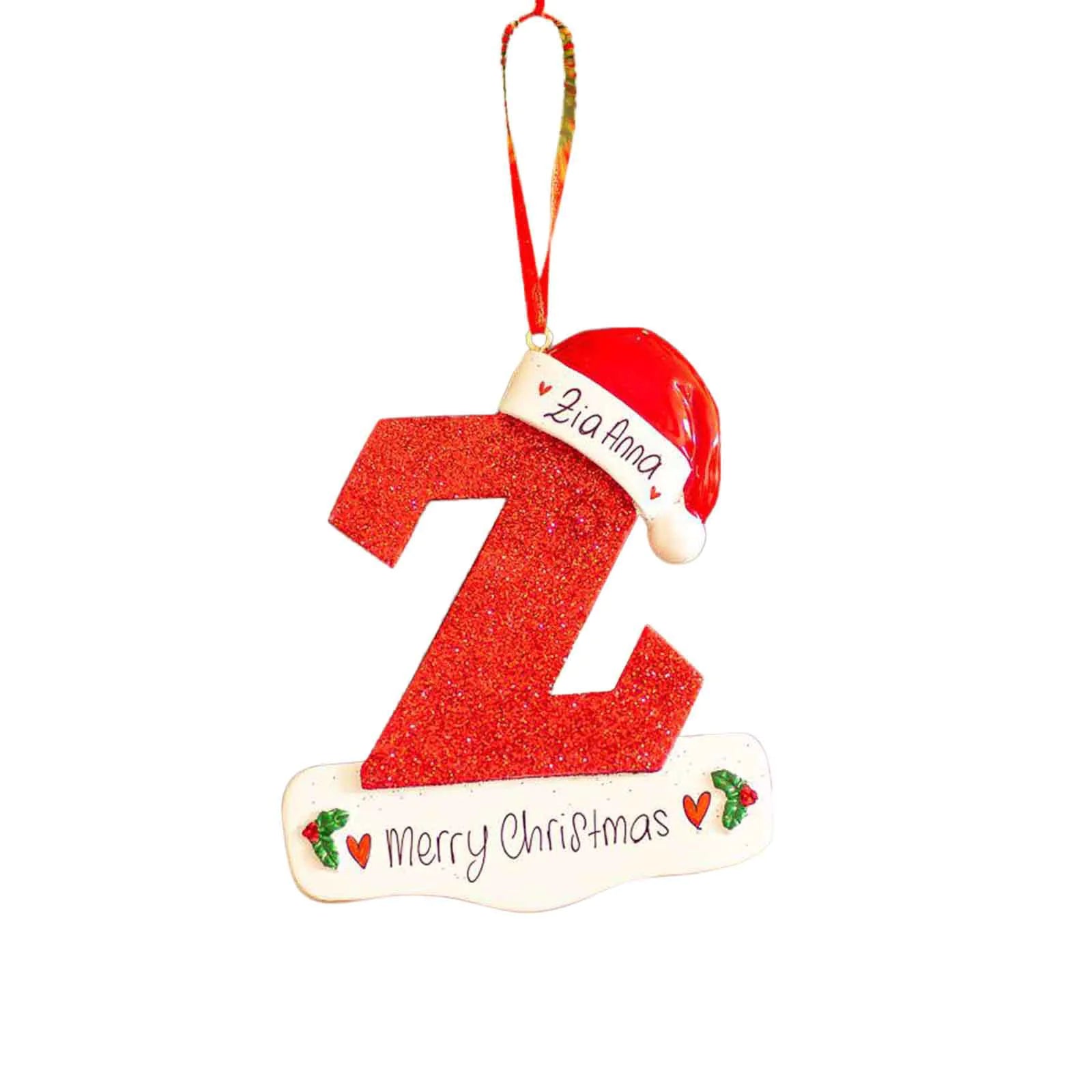Christmas Letters Decorative Pendant