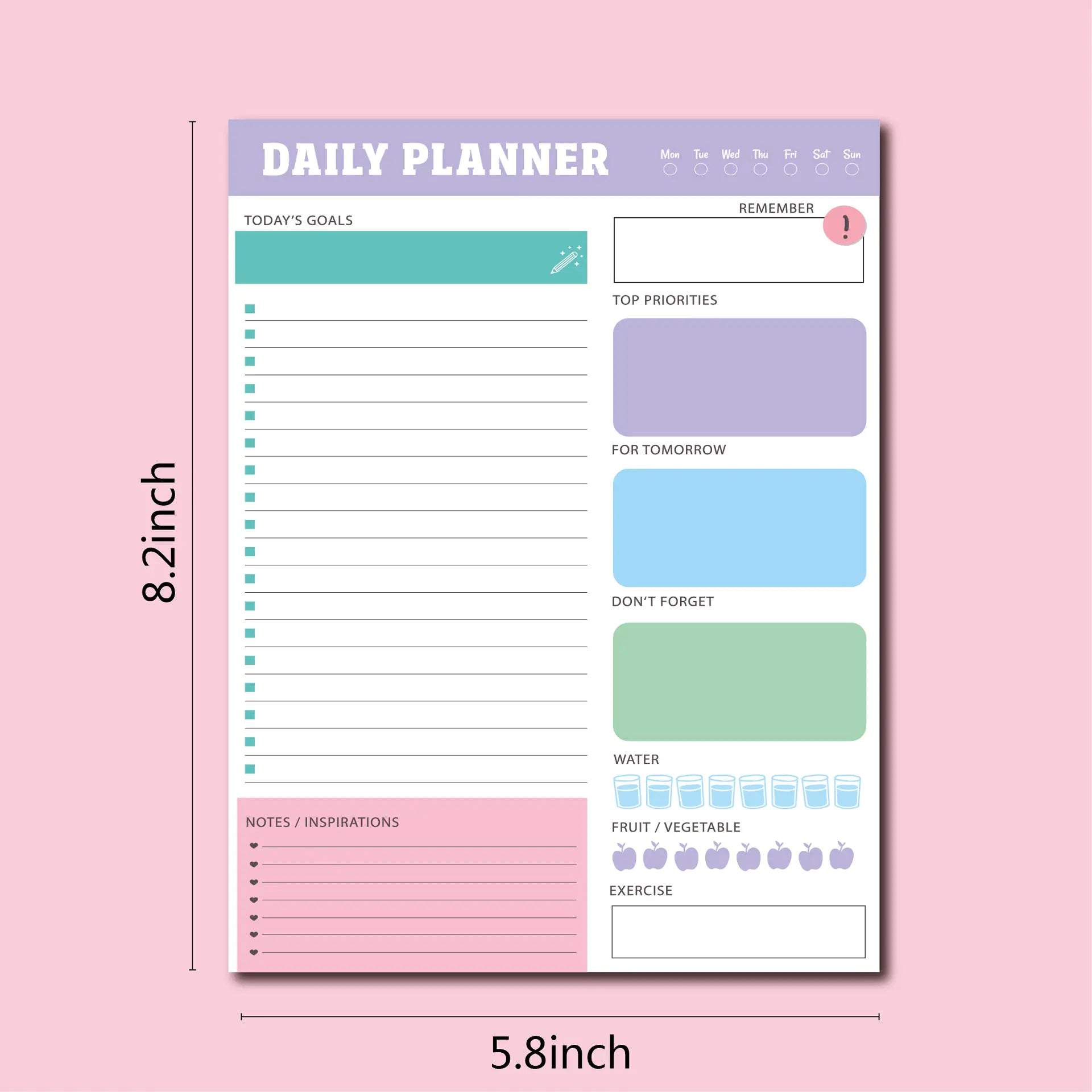 Monthly Schedule Memo Book