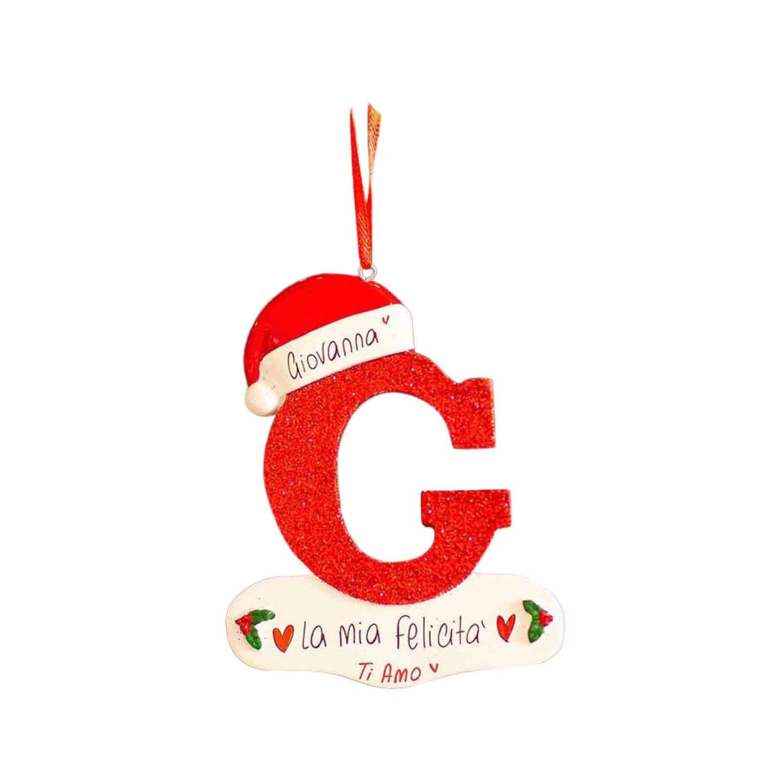 Christmas Letters Decorative Pendant