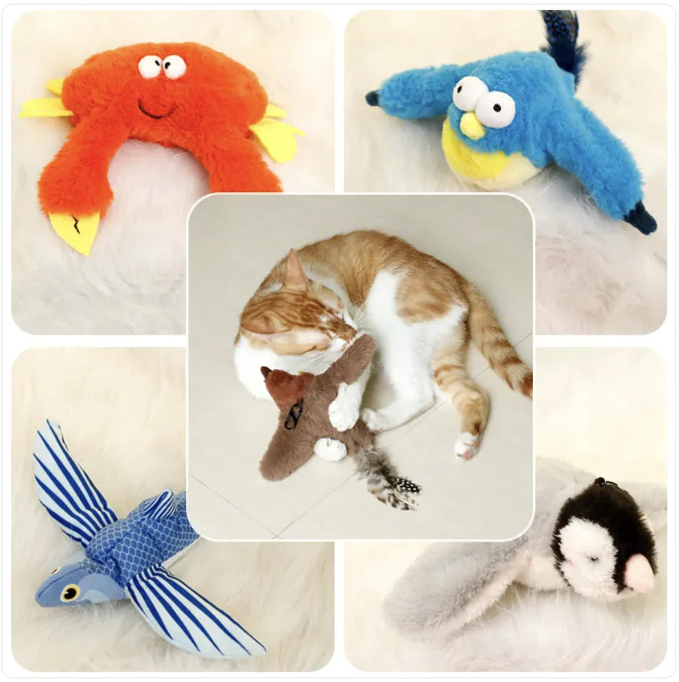 Interactive Plush Pet Toy