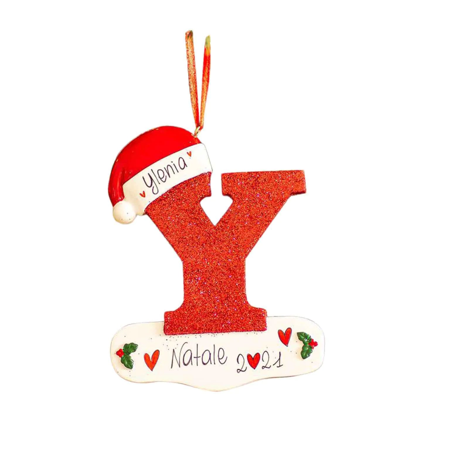 Christmas Letters Decorative Pendant