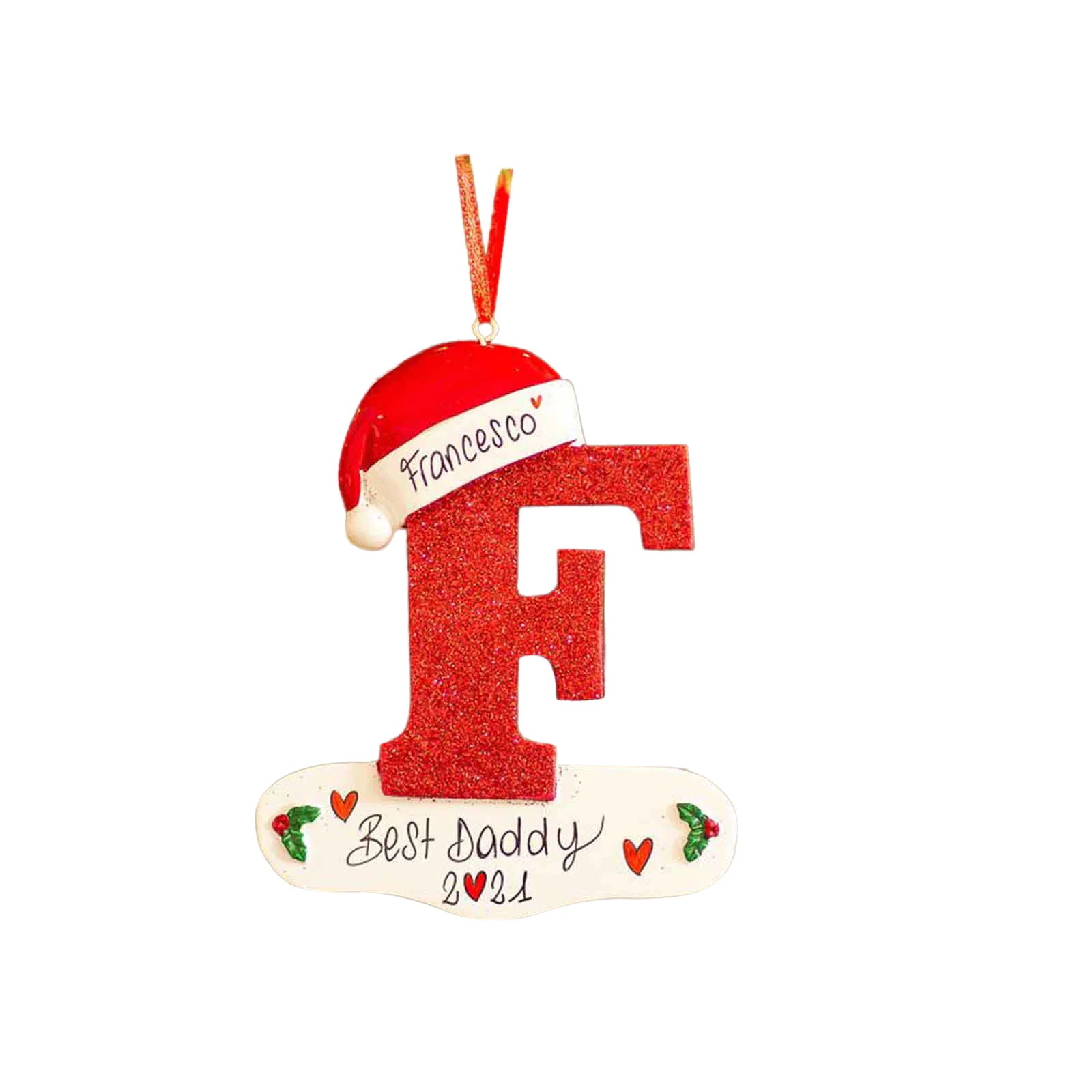 Christmas Letters Decorative Pendant