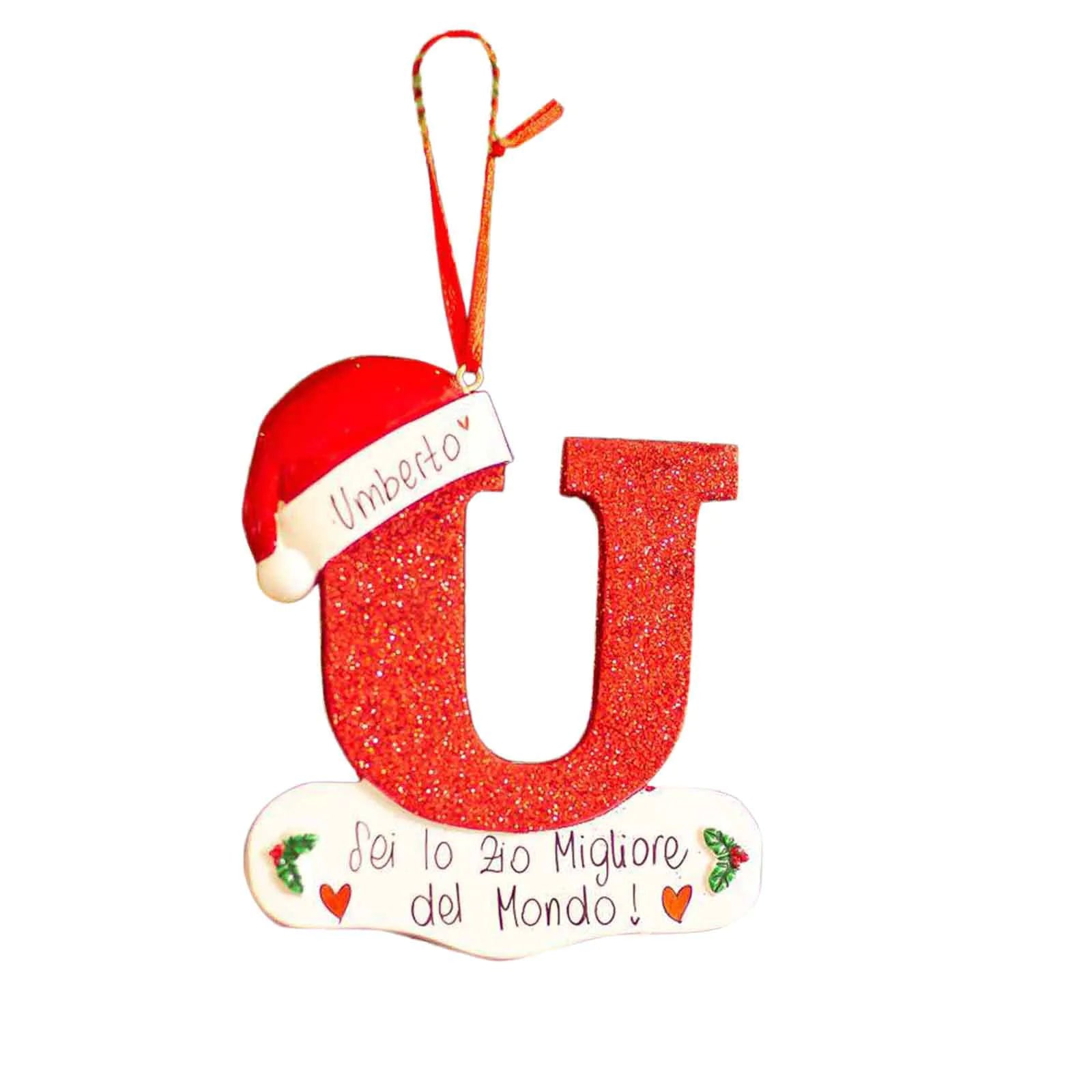 Christmas Letters Decorative Pendant