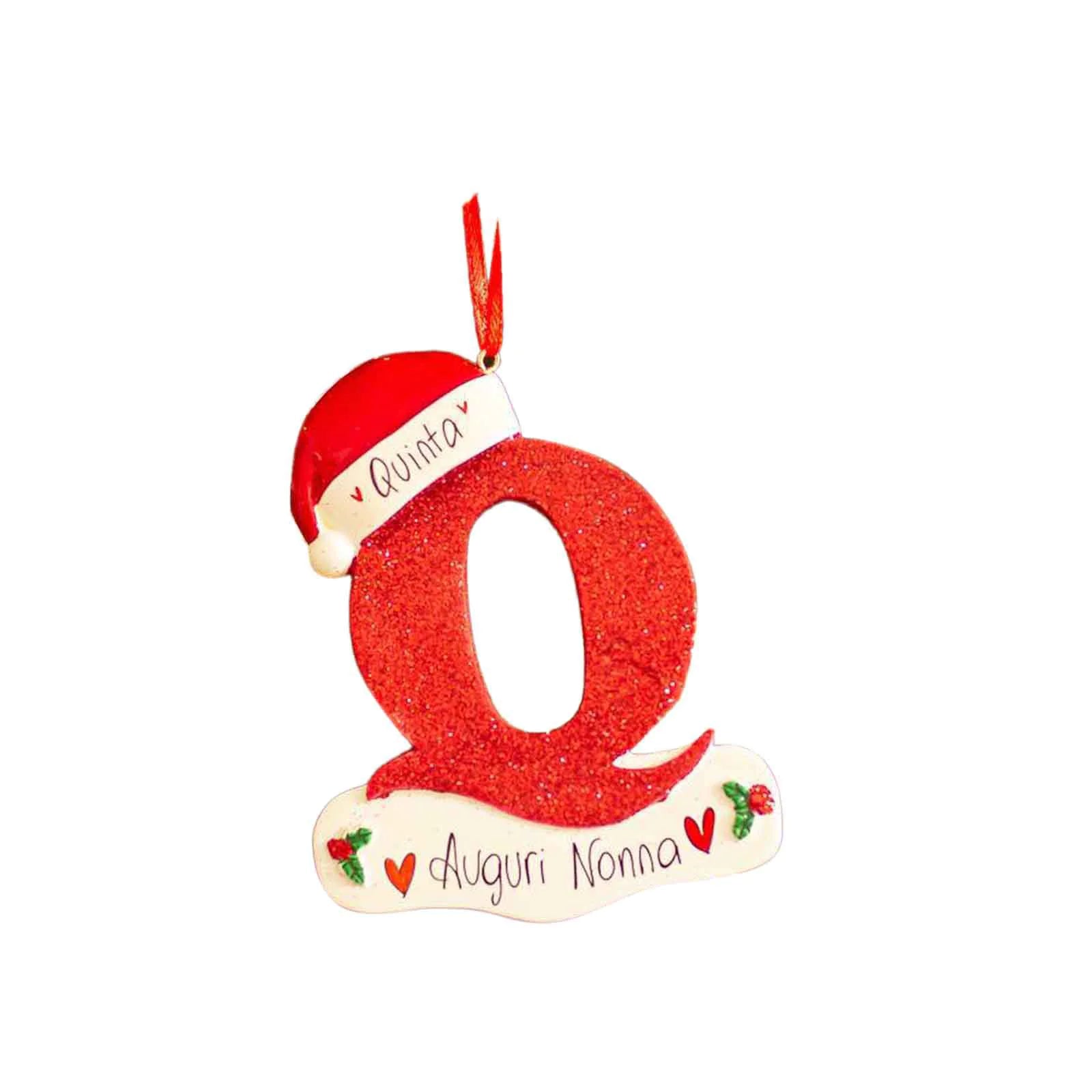 Christmas Letters Decorative Pendant