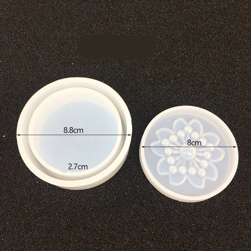 Silicone Crystal Epoxy Storage Box